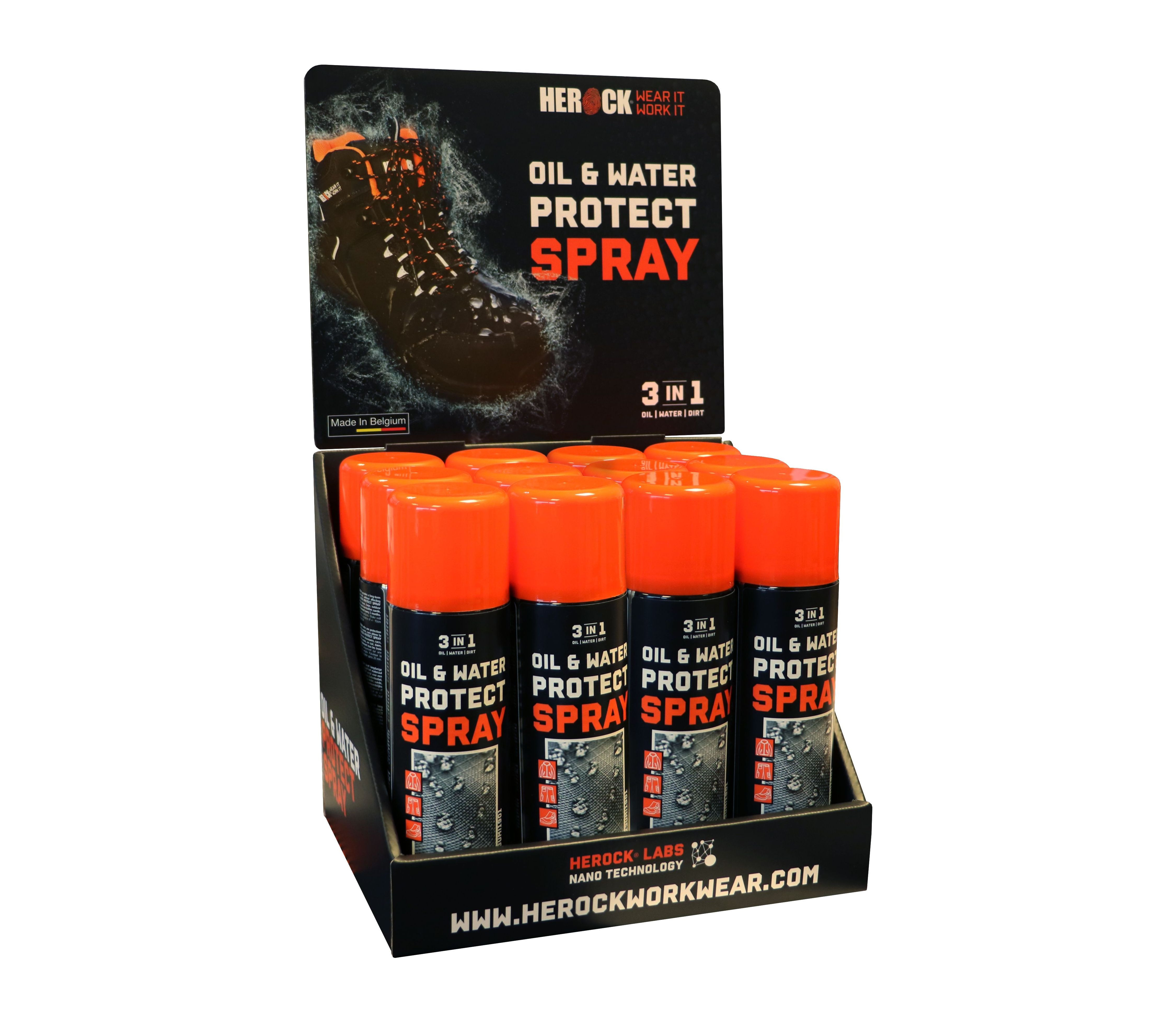OIL AND WATER PROTECT SPRAY