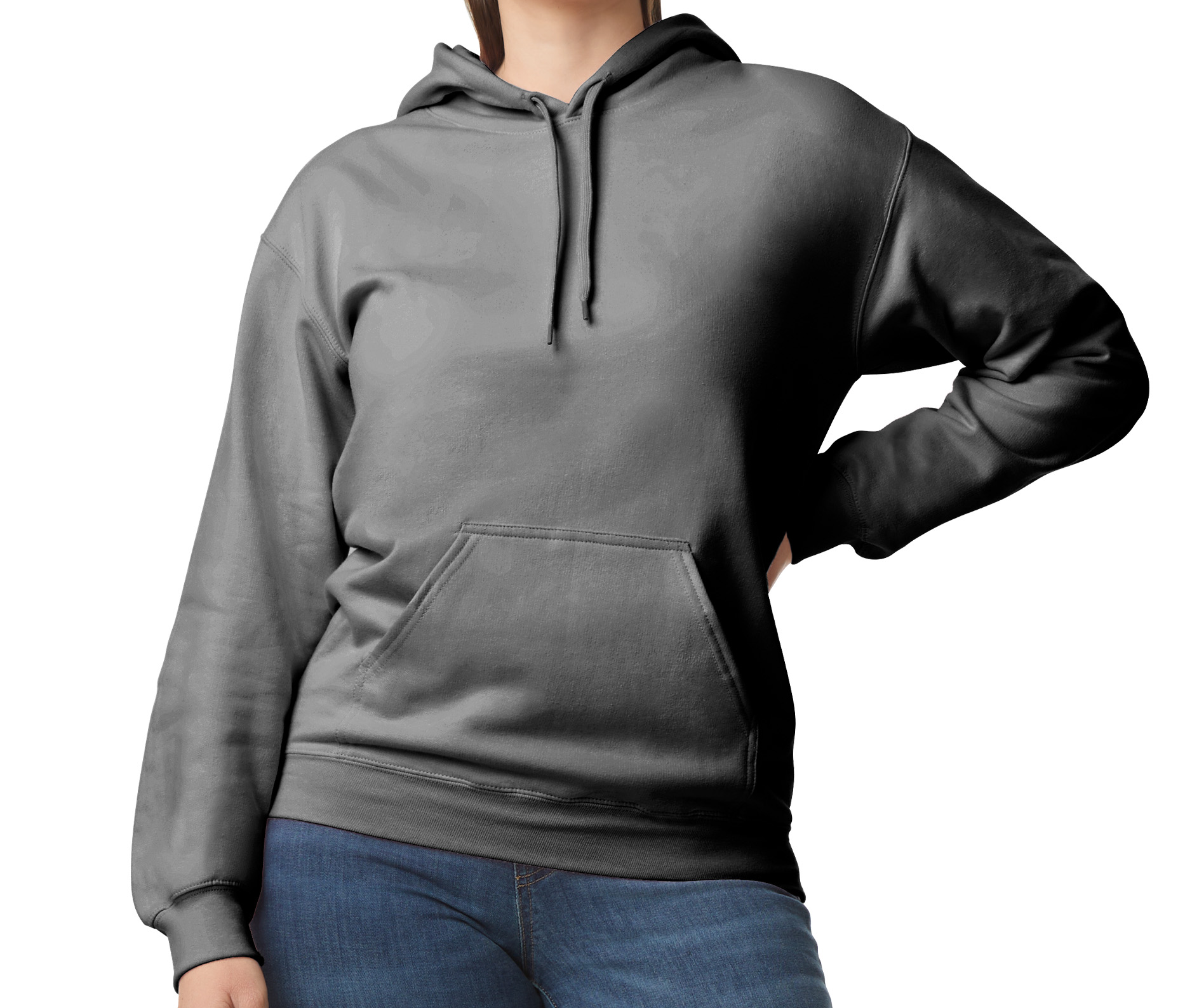 SOFTSTYLE MIDWEIGHT FLEECE ADULT HOODIE
