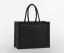 NATURAL STARCHED JUTE CLASSIC SHOPPER